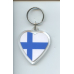 Heart Key Ring - Finland